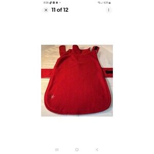 Good2go Fleece  Dog Coat Reversible, Red + Gray, 2X-3XL, Used good condition